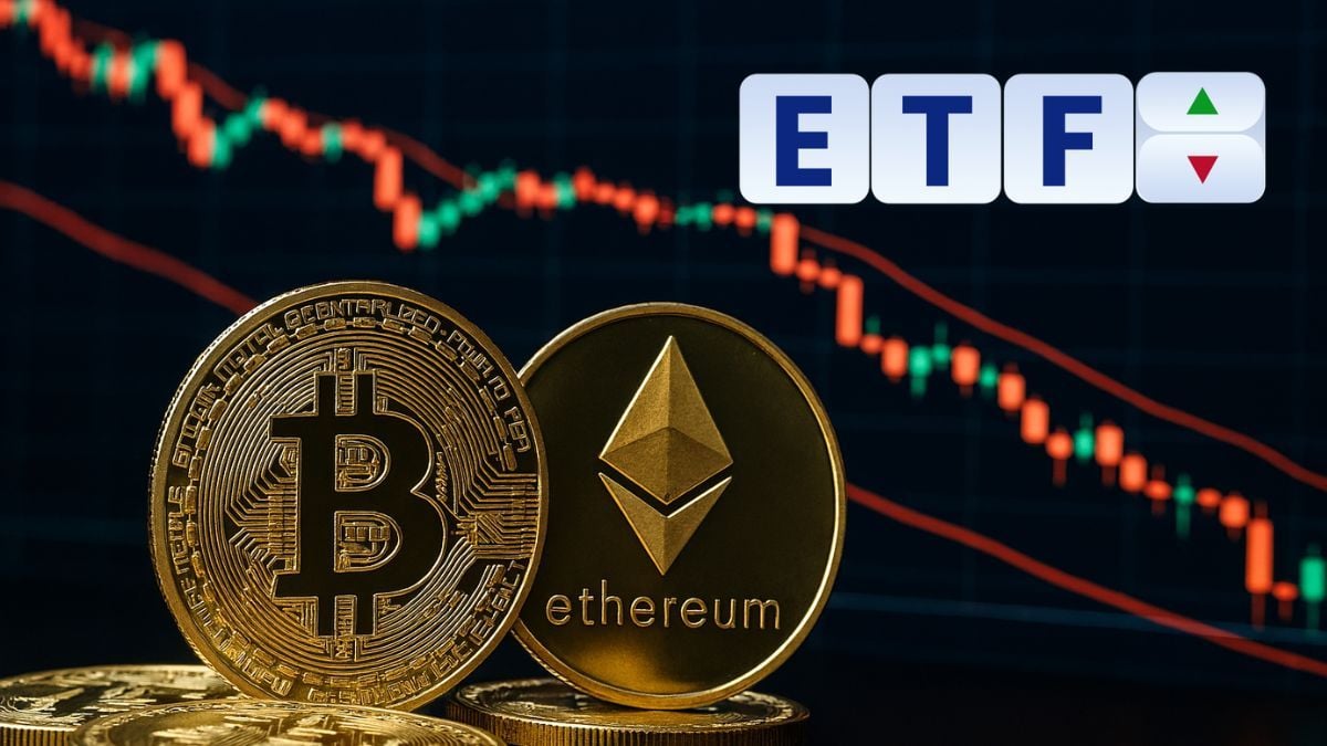 Bitcoin ETFs Shed $276M in Outflows While Ethereum Funds Drop Another $129M