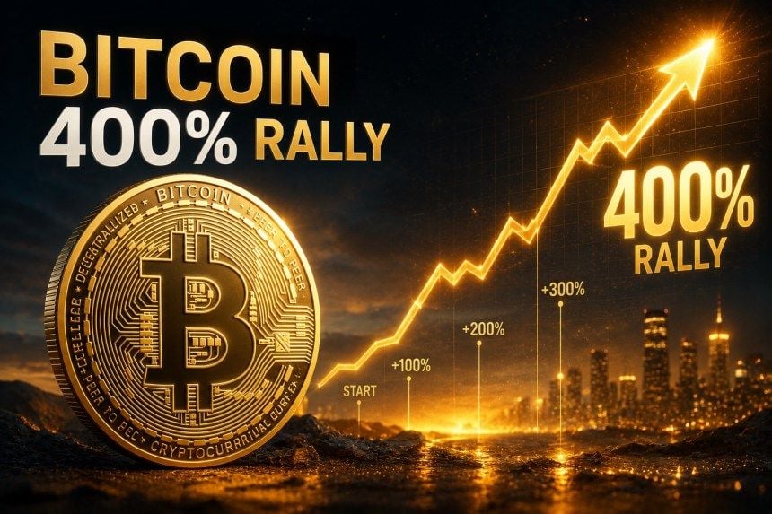 Bitcoin forms the same pattern that previously led to a 400% rally