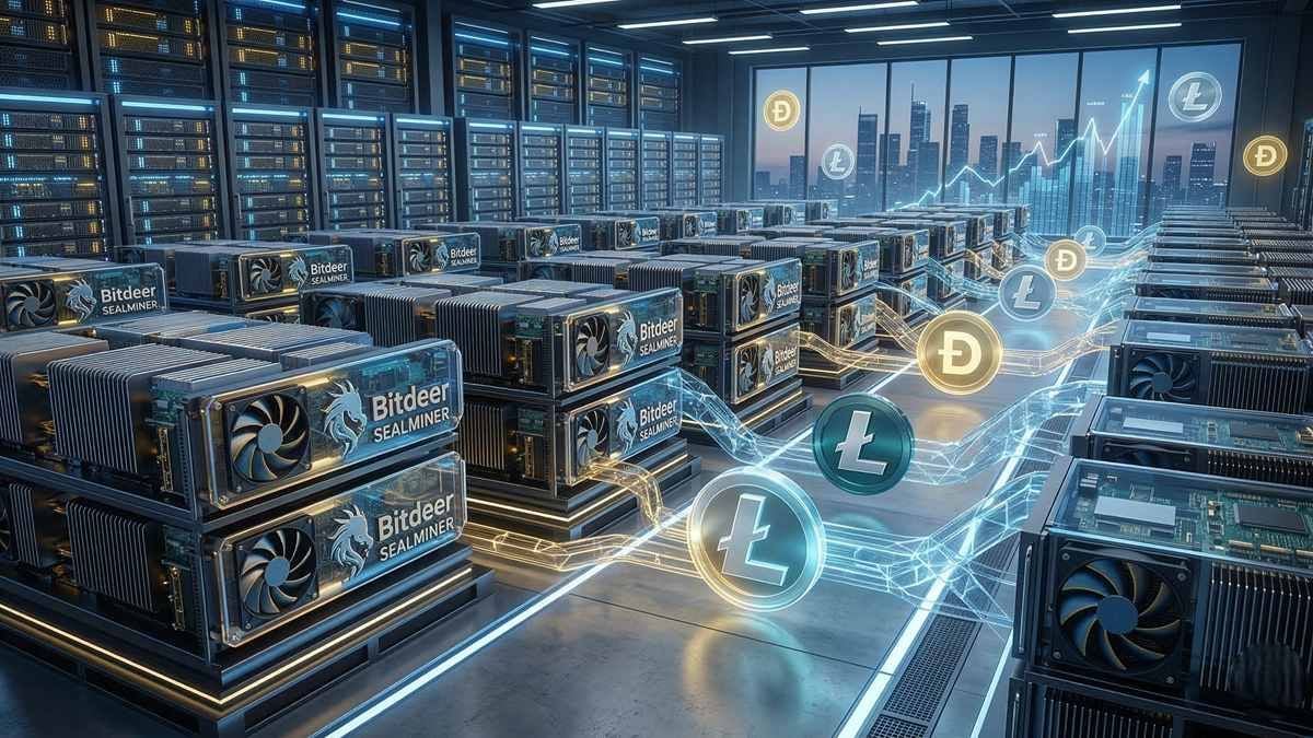 Bitdeer shares jump on rollout of SEALMINER miners for DOGE and LTC