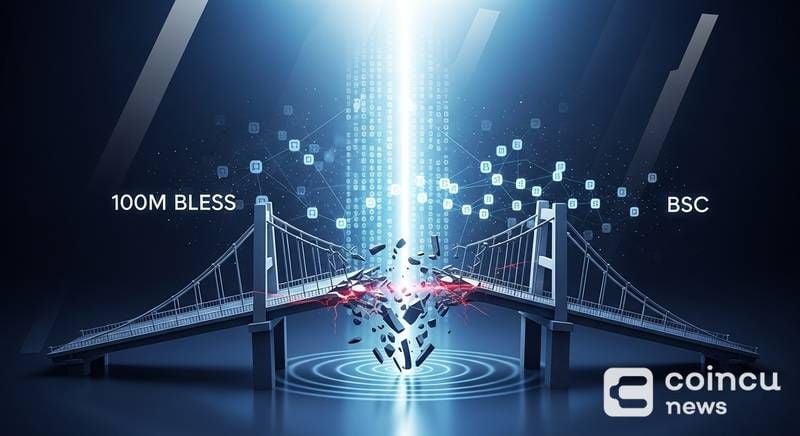 Bless Project Bridges 100 Million BLESS to BSC and Sells Tokens, According to On-Chain Data