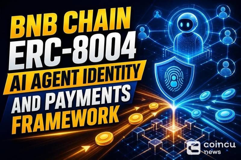 BNB Chain ra mắt khung nhận diện và thanh toán AI theo ERC-8004
