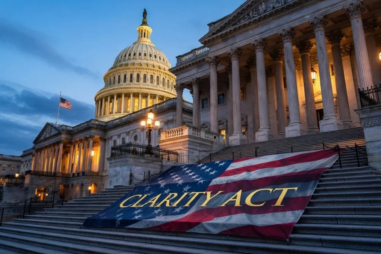 Cardano founder questions Ripple CEO’s CLARITY Act motives