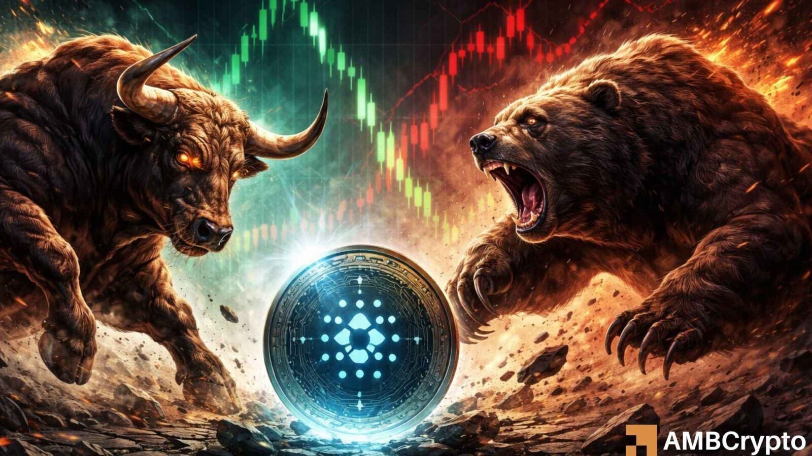 Cardano trades around $0.24 as ADA volume surges 48%, with short-term momentum amid a longer-term downtrend