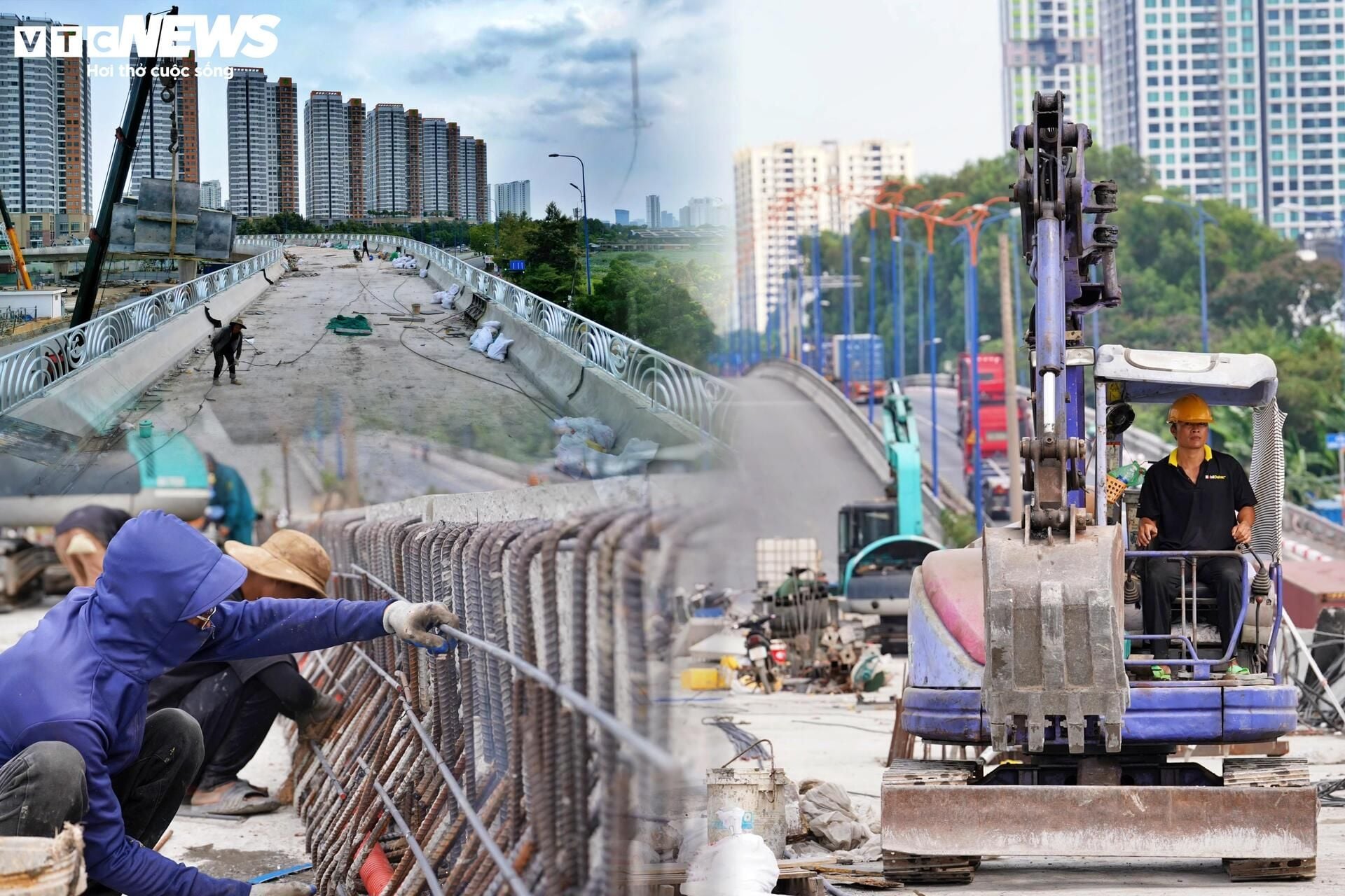 An Phú Interchange N3 overpass in Ho Chi Minh City on track for completion
