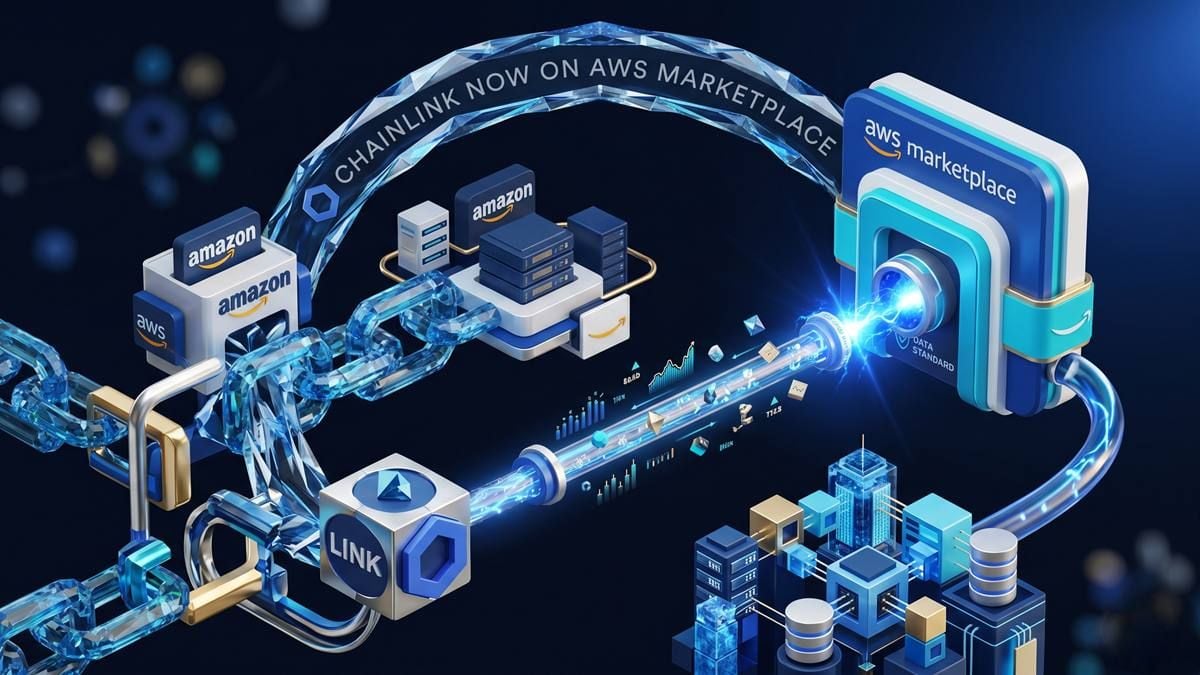 Chainlink launches data standard on AWS Marketplace, opening access for millions of enterprise users