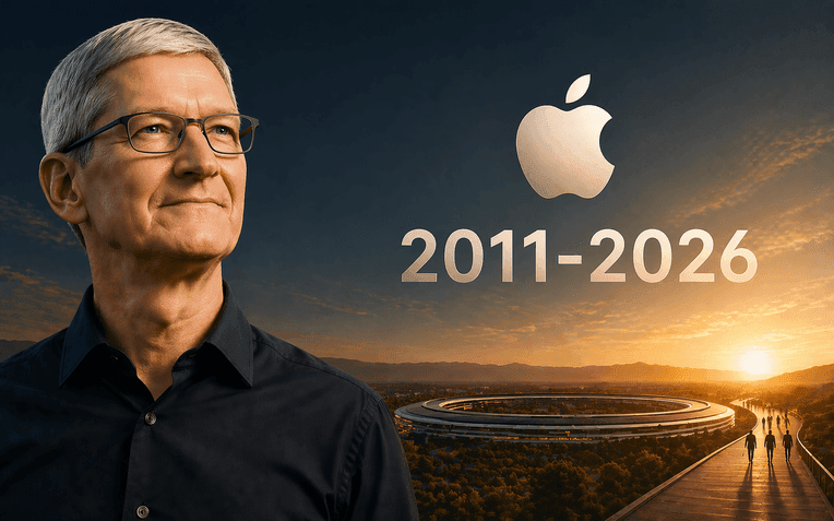 Tim Cook's 15 Years at Apple: From Maintaining the Operating Engine to Shaping a $4 Trillion Empire