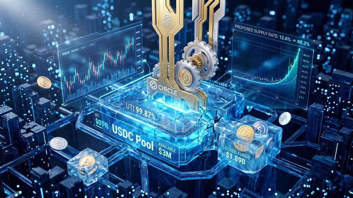 Circle Proposes Emergency Rate Changes to Unlock Frozen Aave USDC Pool