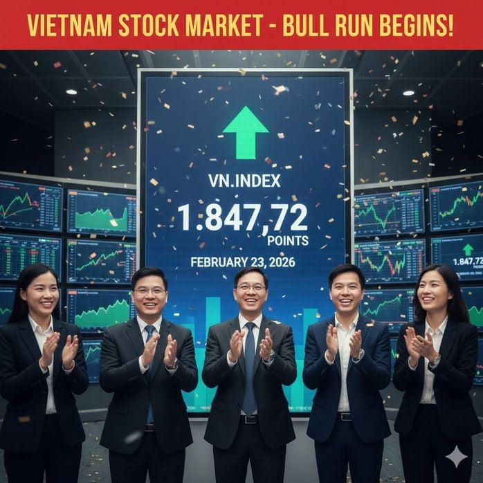 Vietnamese stock market rallies after Tet as VN-Index rises to 1,847.72 following a 23.63-point gain