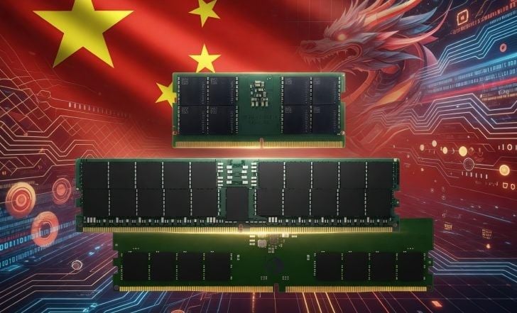 China starts domestic DDR5 RDIMM production for servers, reducing reliance on Samsung and Micron.