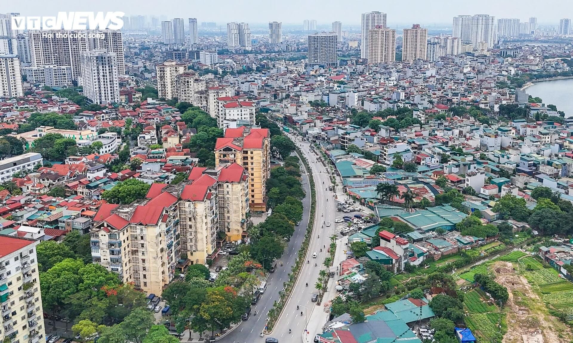 Progress on Beltway 2.5 Đầm Hồng–Quốc lộ 1A, connecting Kim Đồng underpass, after more than a decade of construction