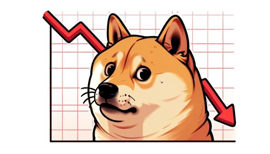 Dogecoin (DOGE) chịu áp lực trở lại khi triển vọng hồi phục đối mặt thử thách chính