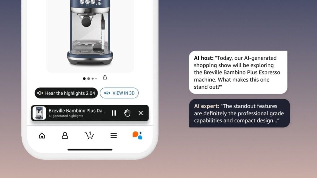 Amazon adds AI-powered voice-based Q&A in shopping app to answer product questions