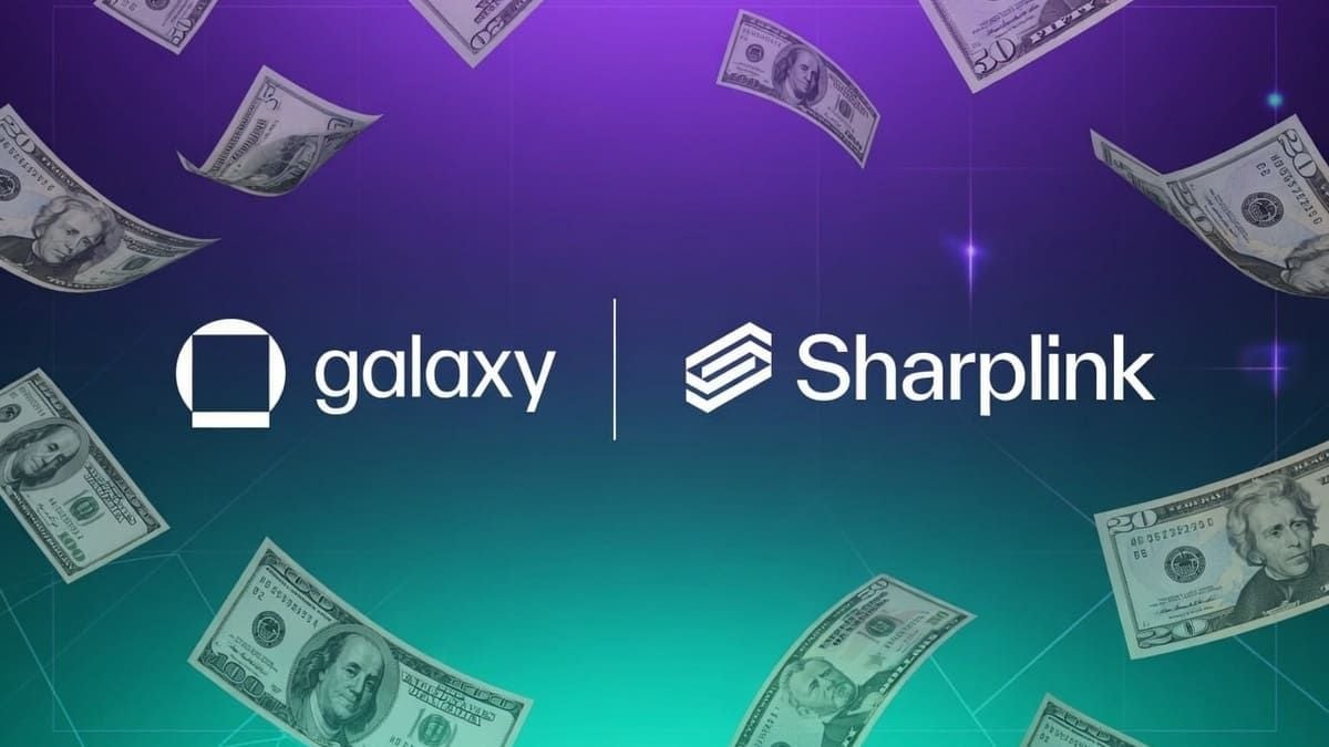 Galaxy Digital and Sharplink Outline Plans for New Onchain Yield Fund Under MOU