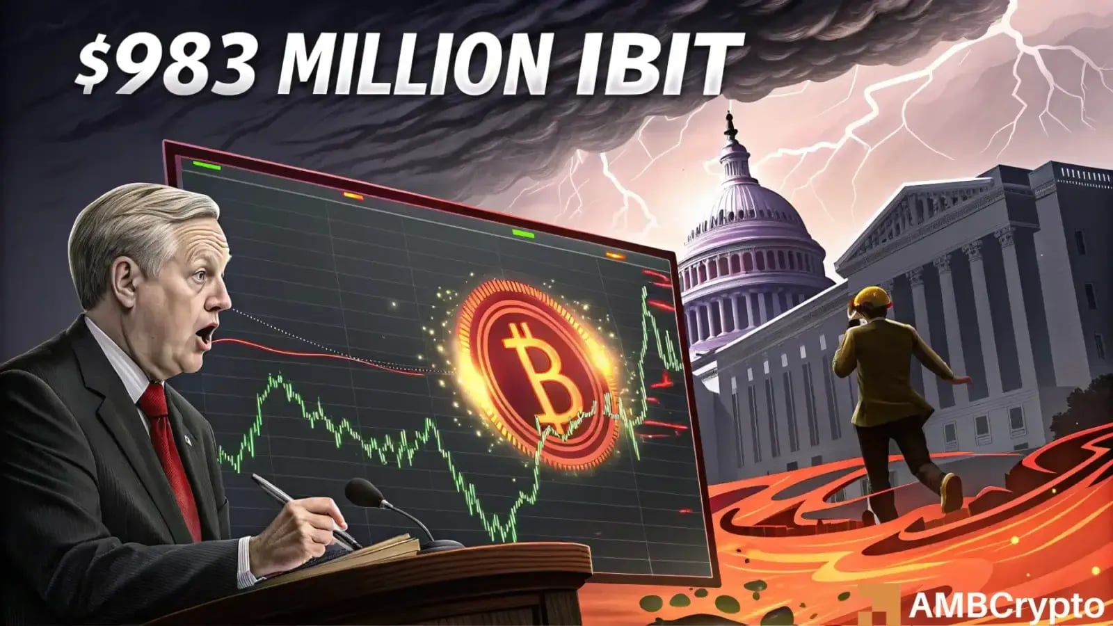 April sees record weekly inflows into BlackRock’s IBIT spot Bitcoin ETF as other ETFs face outflows; Babylon Foundation backs Aave and NFT floors surge
