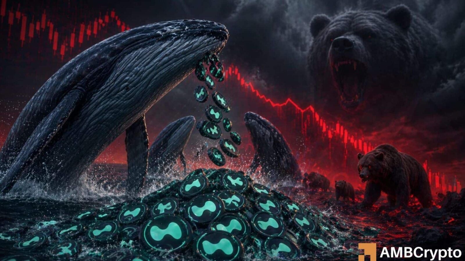 Hyperliquid whale dumps $8.15 million in HYPE as price tests $40 support; bears push price toward $38