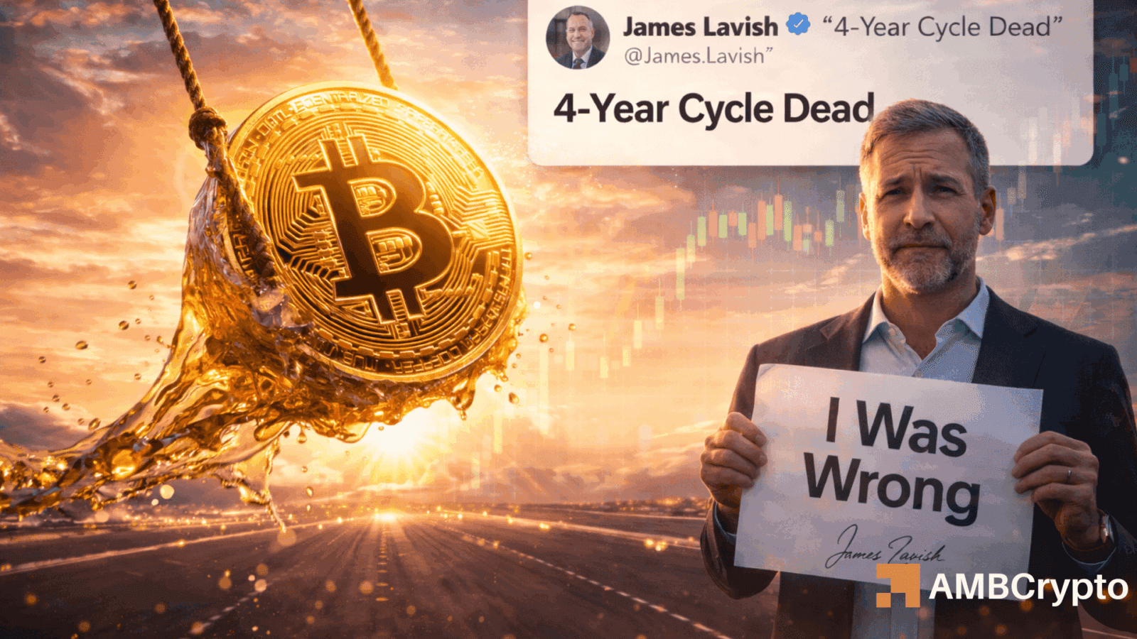 Bitcoin’s four-year cycle remains alive as liquidity drives new highs, says James Lavish