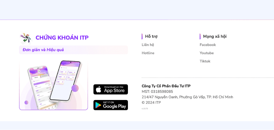 ITP Investment Joint Stock Company barred from securities activities for two years