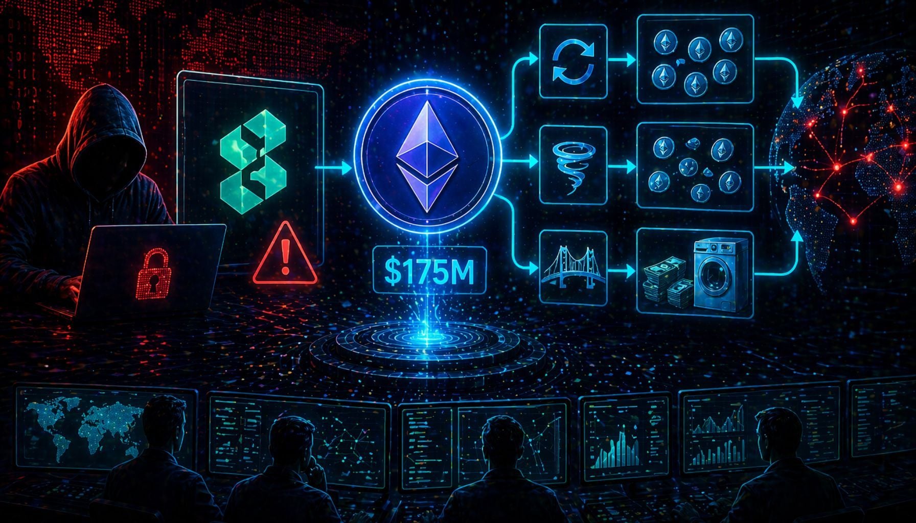 Kelp DAO hacker moved $175 million in Ethereum and began laundering funds