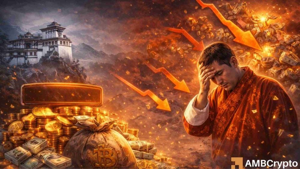 Bhutan offloads $40 million in Bitcoin in a week, trims holdings 70% since late 2024 peak