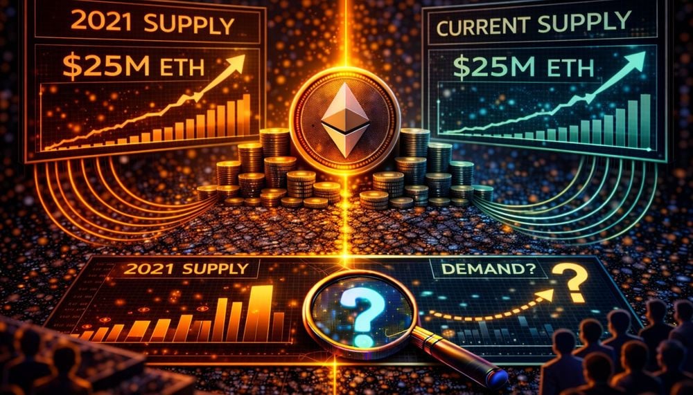 Ethereum Exchange Supply Is Back to 2021 Levels: Learn What Happens When Demand Returns