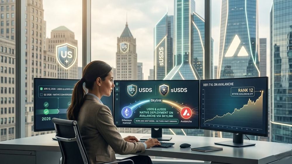 Sky expands to Avalanche with native launch of USDS and sUSDS