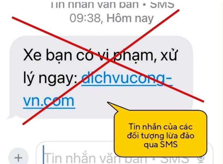 Bắc Ninh traffic police warn about fake penalty notices via SMS and calls; urge use of official channels to pay penalties