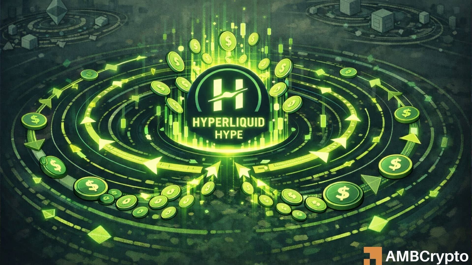 Hyperliquid leads revenue as derivatives activity expands, signaling a new market model.