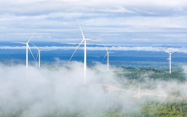 Bau Hien's wind-power project in Laos delivers electricity to Vietnam in 16 months