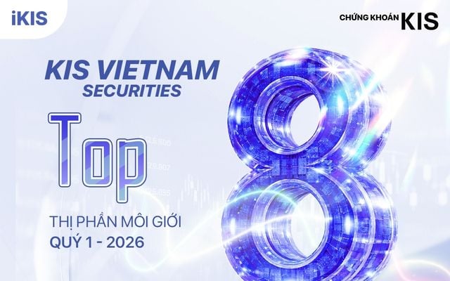 KIS Vietnam ranks in the top 8 HOSE market share in Q1 2026, foreign-owned broker the sole entrant