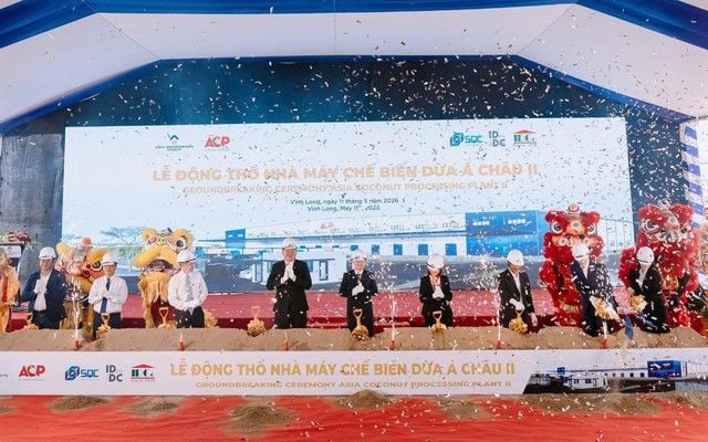 AIG breaks ground on ACP2 coconut processing plant in Long Phước Industrial Cluster, Vĩnh Long