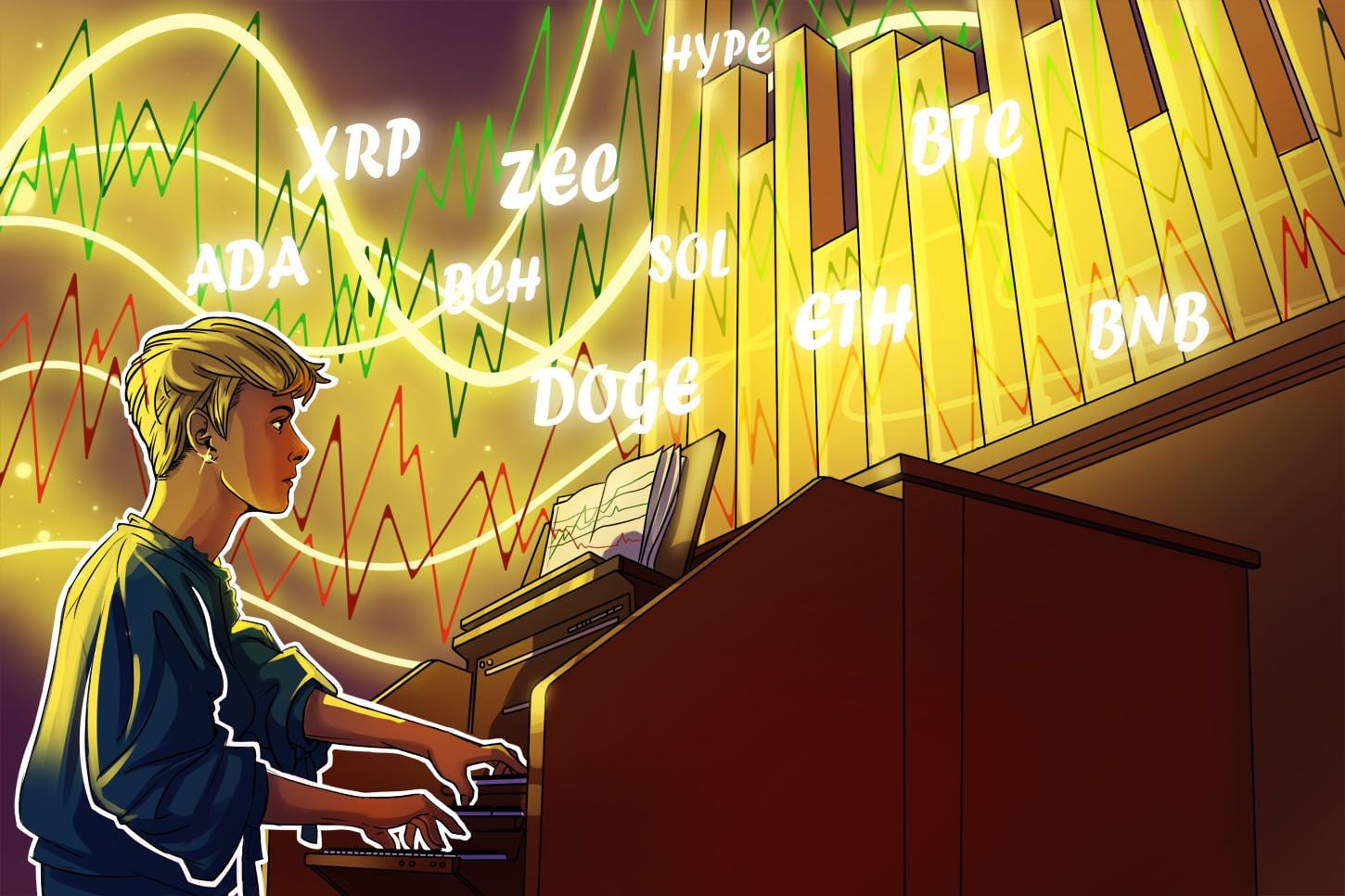 Price predictions for BTC, ETH, BNB, XRP, SOL, DOGE, HYPE, ADA, ZEC and BCH — May 8, 2026