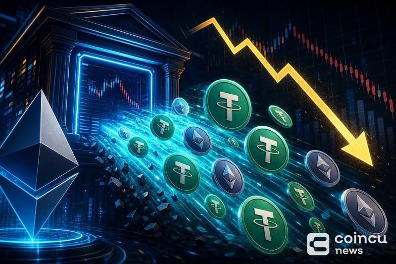 Santiment: Ethereum-based USDT sees largest exchange net outflow in three months