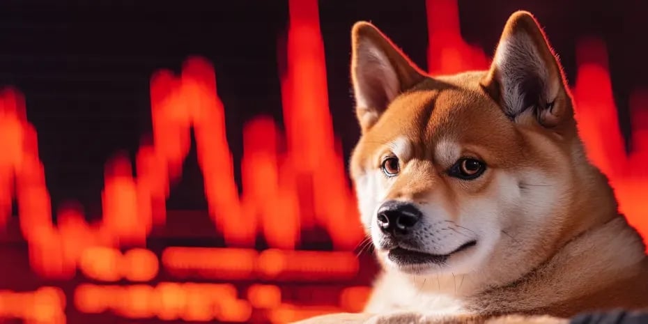 Shiba Inu price drops to $0.000006 as exchange reserves fall below 82 trillion