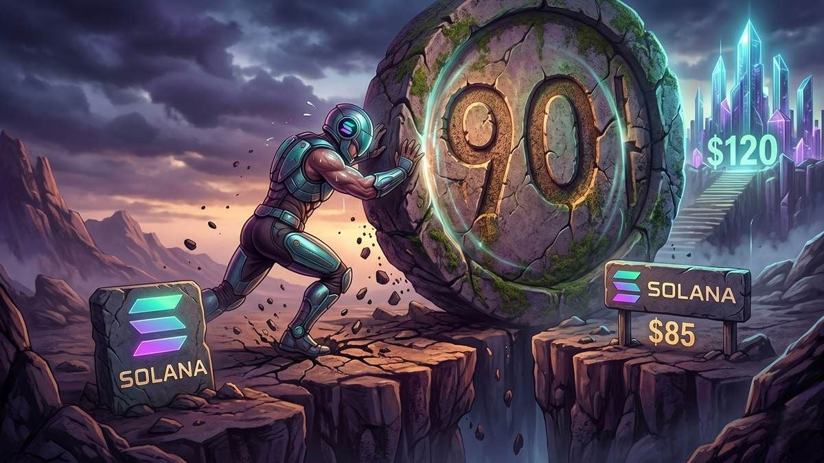 Solana Struggles Under $90 Resistance—Next Move in Focus