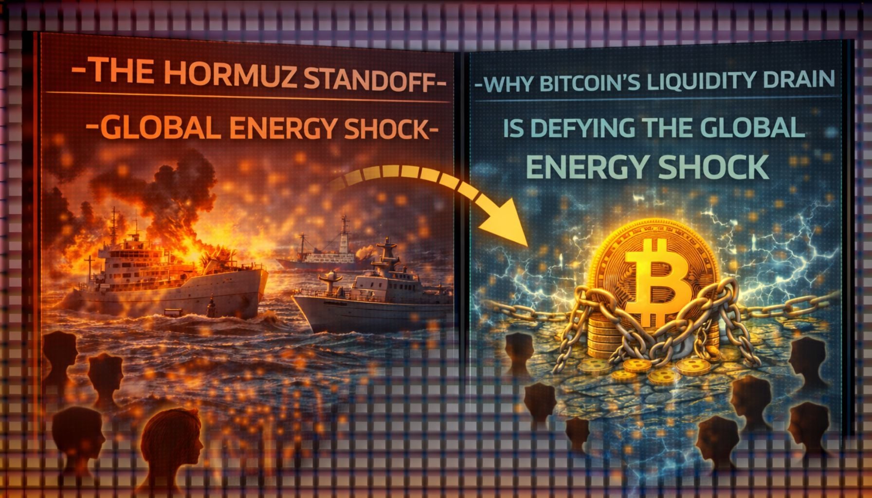 The Hormuz Standoff: Bitcoin’s Liquidity Drain Defies the Global Energy Shock