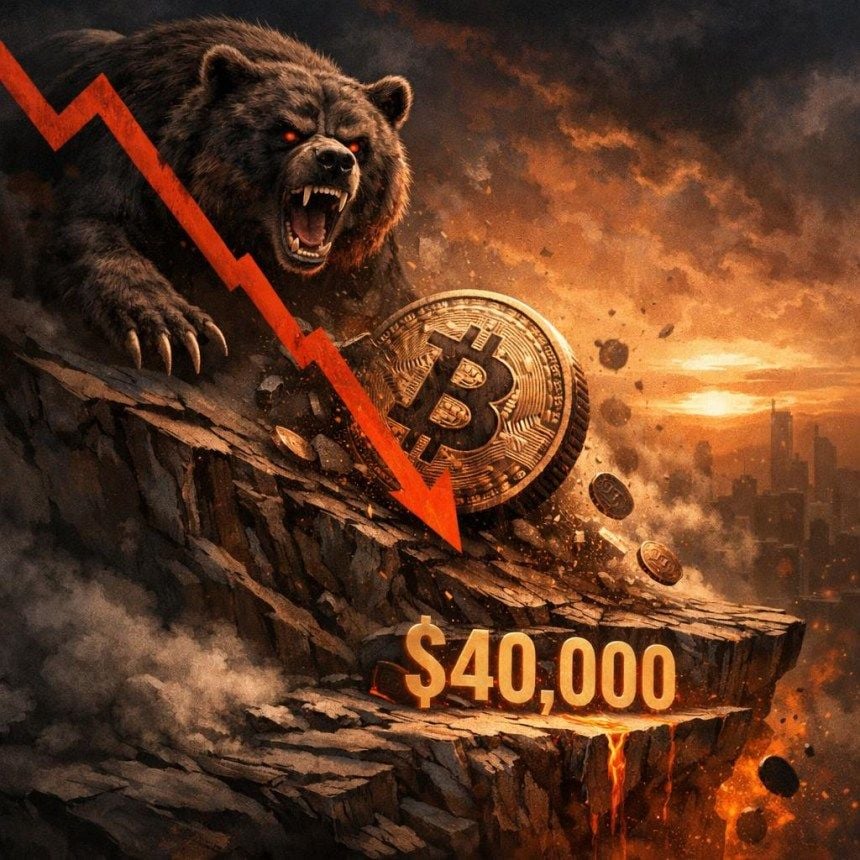 Analyst flags bearish target for Bitcoin near $40,000