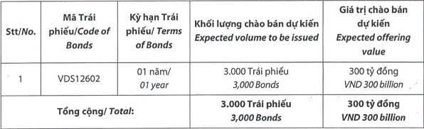 Rồng Việt Securities to issue 300 billion VND of non-convertible, non-warrant, unsecured bonds