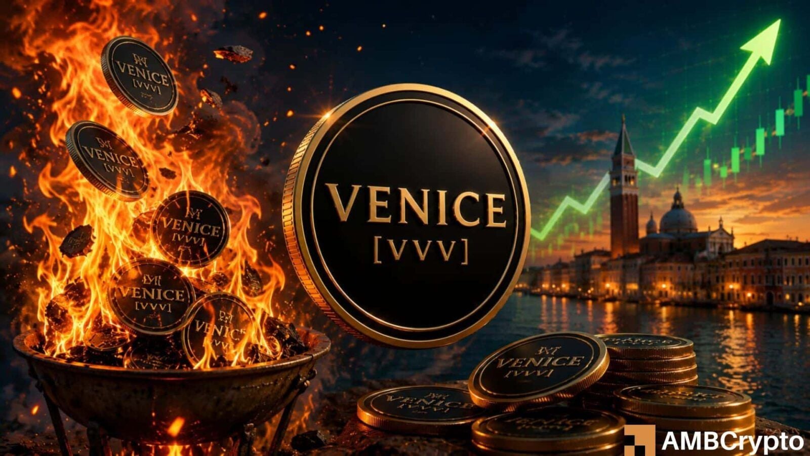Venice Token surges 19%, hits 16-month high as bulls target $20