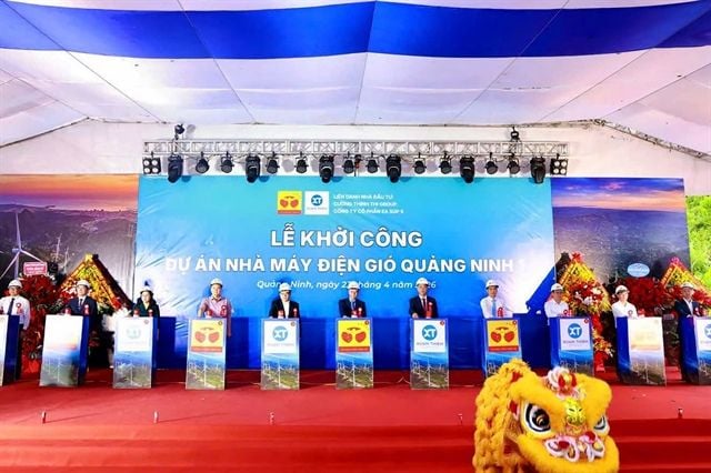 Quang Ninh breaks ground on first wind-power project with total investment of VND 7.3 trillion
