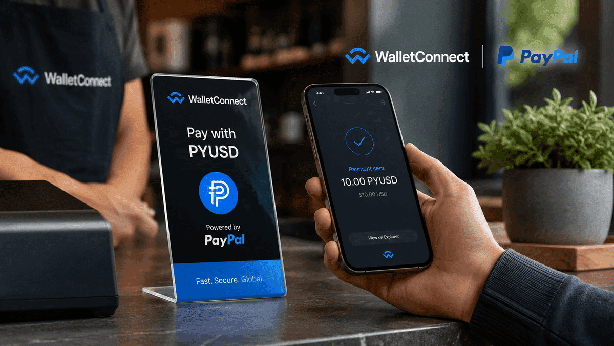 WalletConnect Pay Brings PYUSD Into Real‑World Checkout