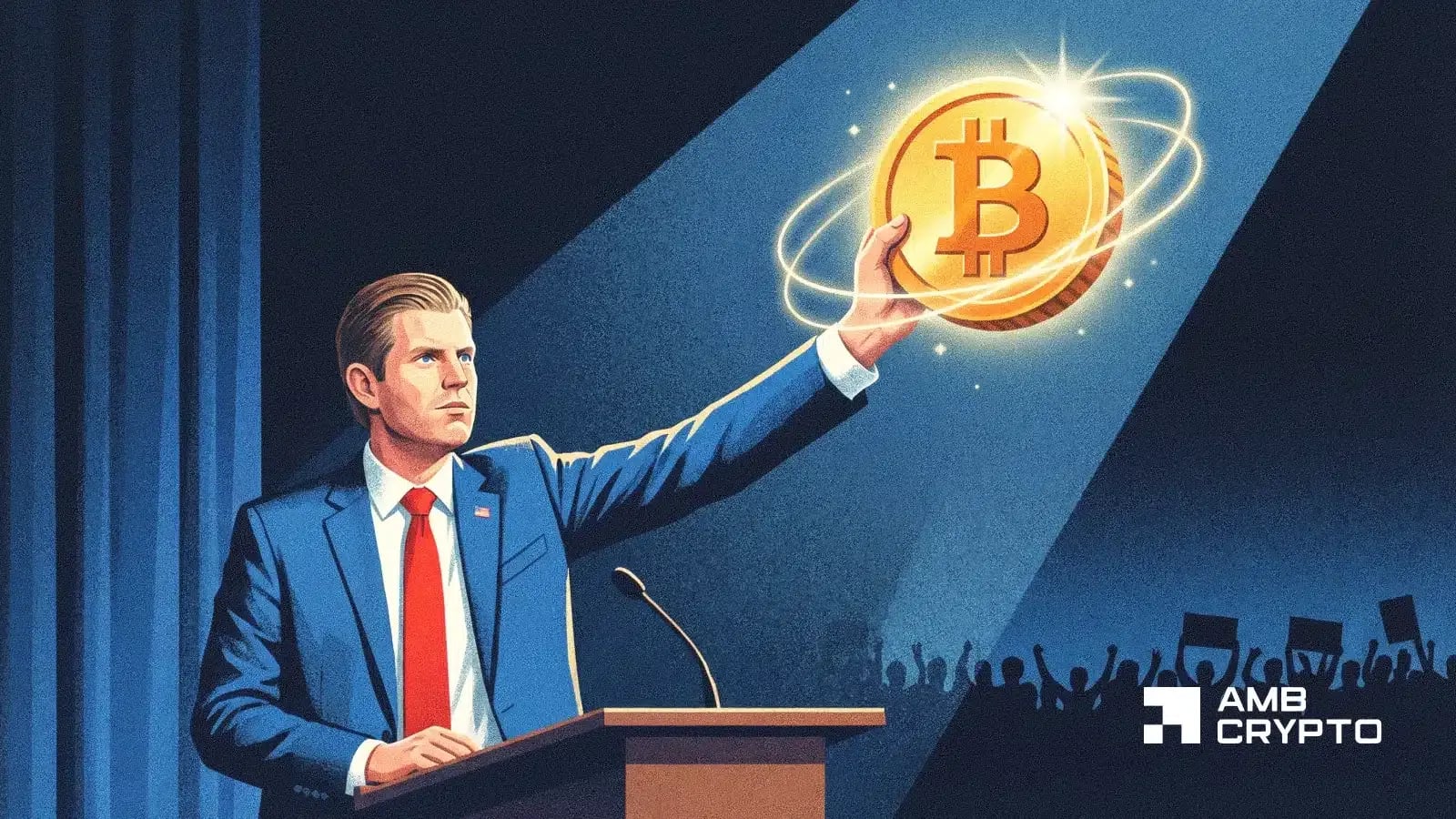 Eric Trump denies Forbes claim of $500 million loss to American Bitcoin shareholders; cites growth in BTC holdings