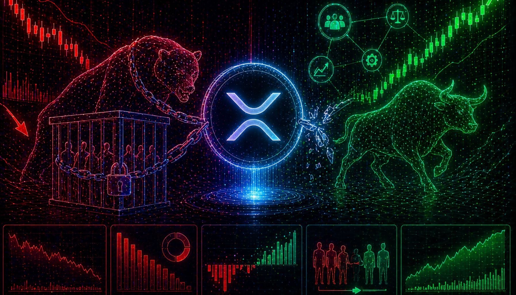 XRP Bearish Derivatives Sentiment Shifts After Months of Pressure as Funding Rates Turn Positive