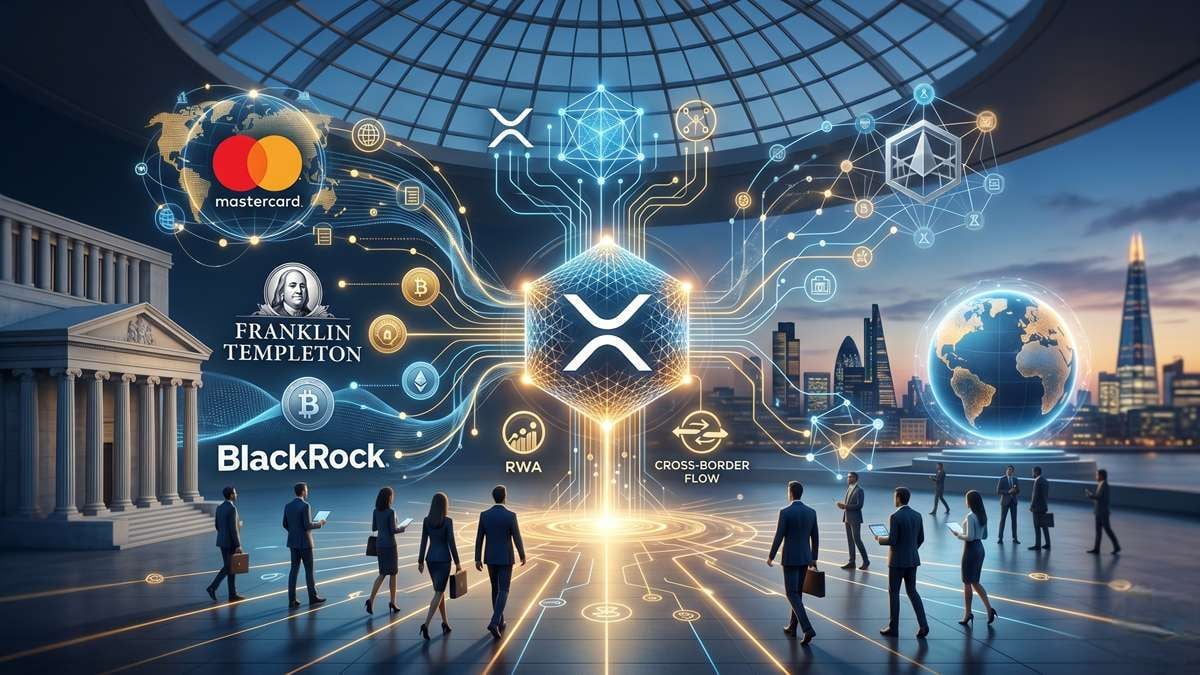 XRP Ledger Gains Institutional Attention From Mastercard, BlackRock, and Franklin Templeton