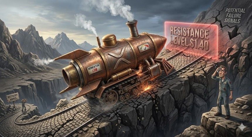 XRP price bounce losing steam, failure signals could emerge