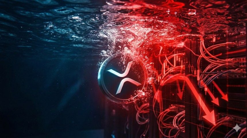 Giá XRP trượt trở lại mức hỗ trợ vùng dao động sau đà tăng thất bại