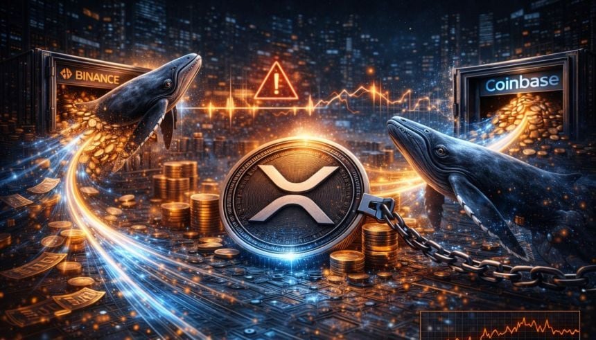 XRP Whales Move $592 Million From Exchanges in Two Days: What Triggered It