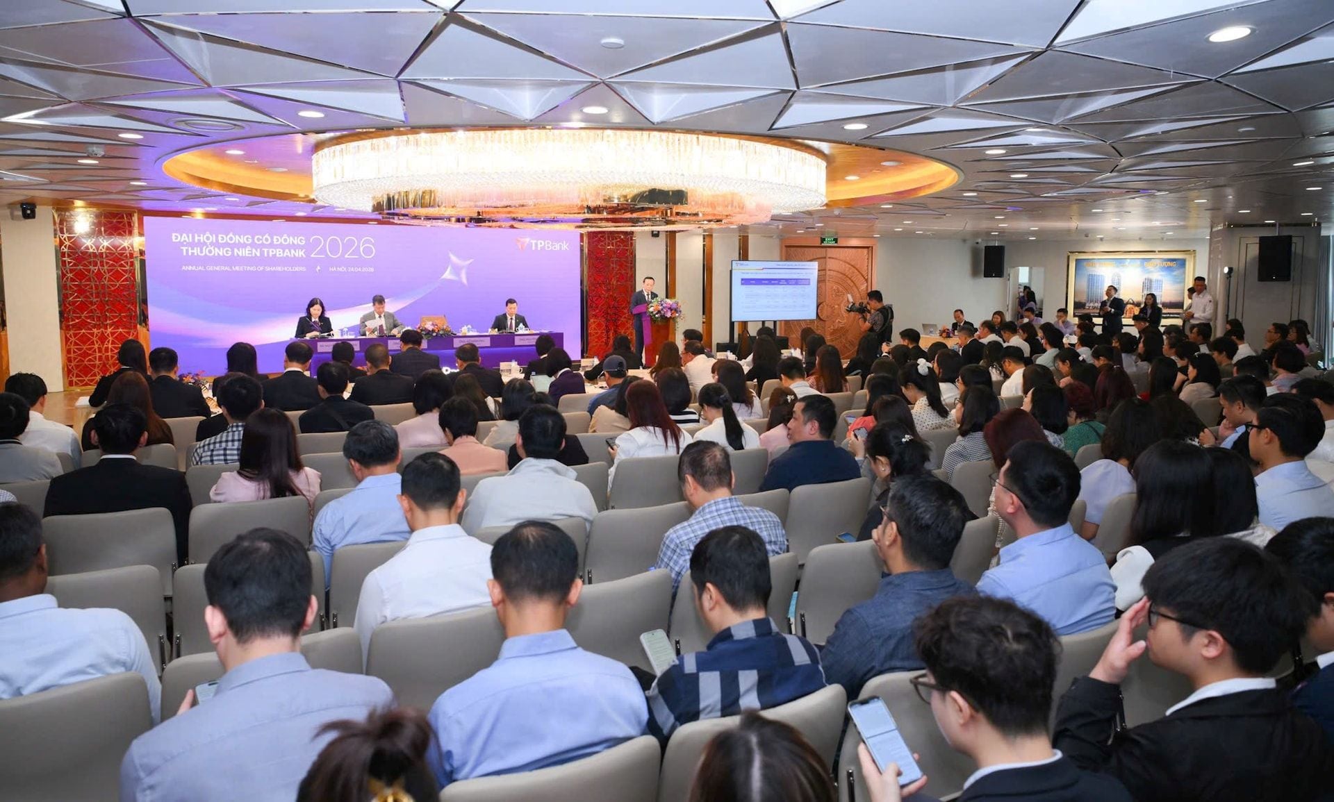 TPBank AGM Sets 2026 Pre-Tax Profit Target of 10.3 Trillion VND and 20% Dividend