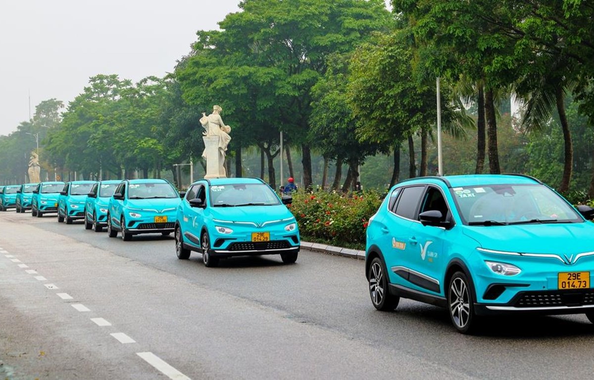 Những chiếc Taxi điện đầu tiên tại Việt Nam