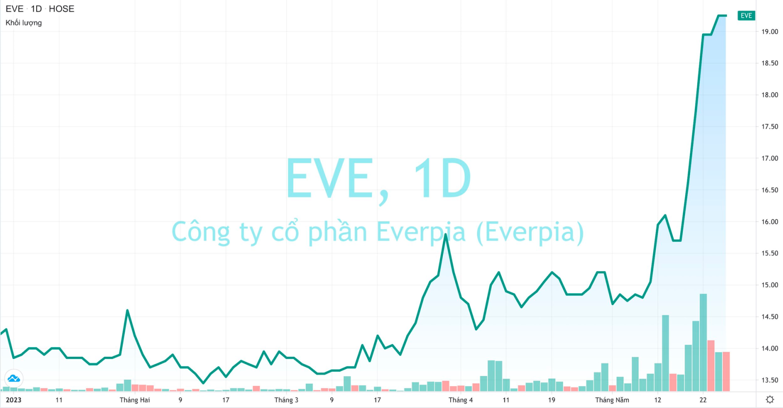 Cổ phiếu EVE