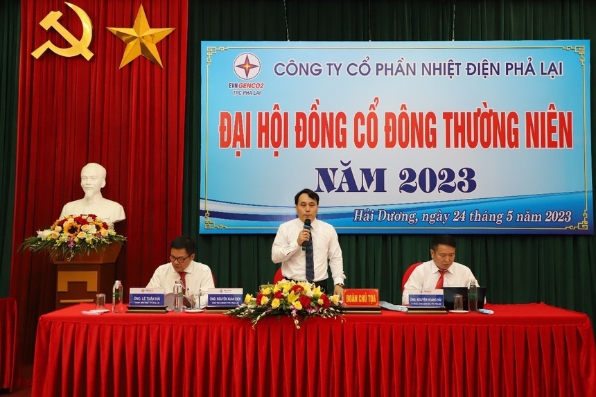 Ngày 24/5 Nhiệt điện Phả Lại đã tổ chức thành công ĐHĐCĐ thường niên 2023.